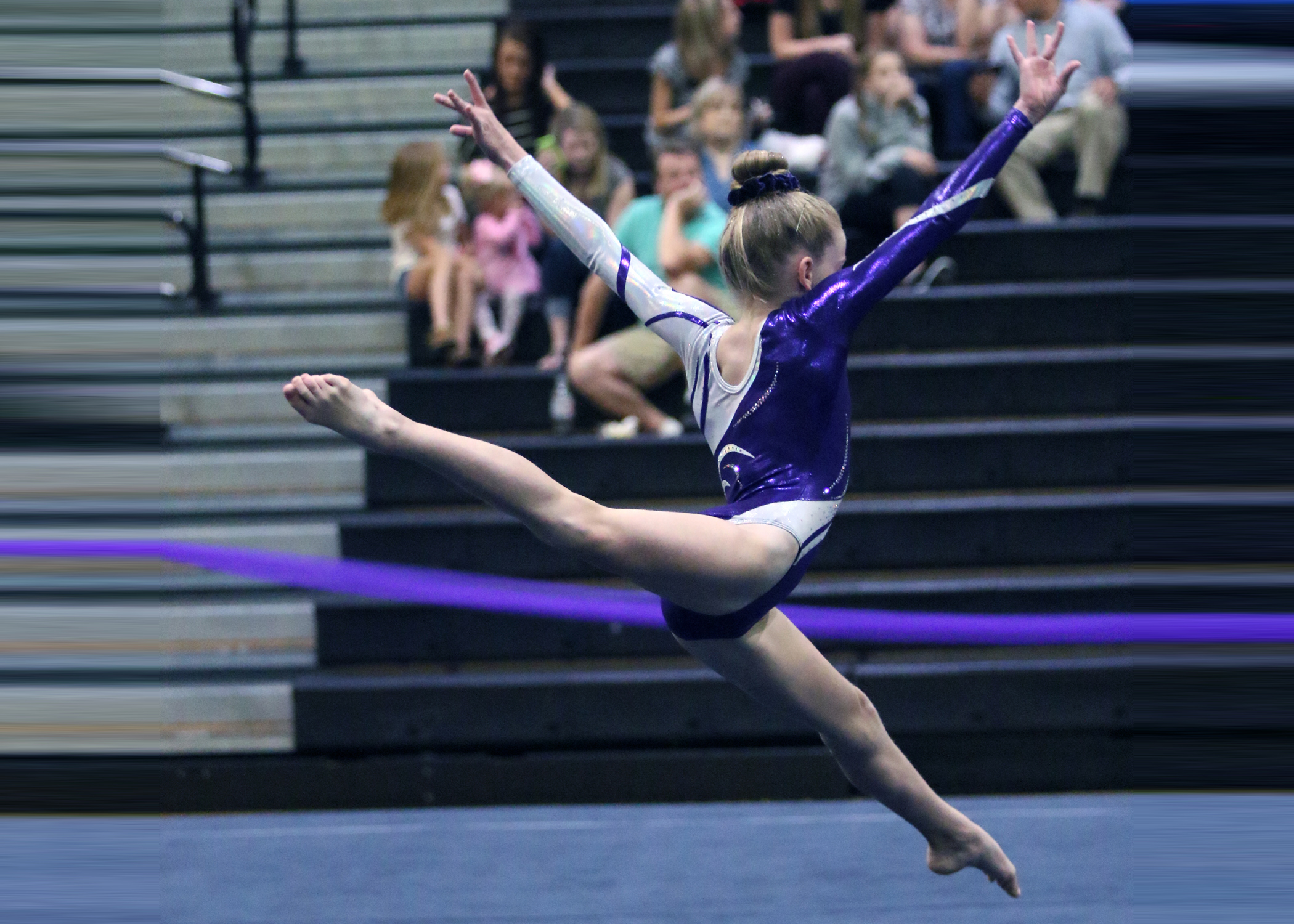 Alabama Starz Womens Gymnastics Leap