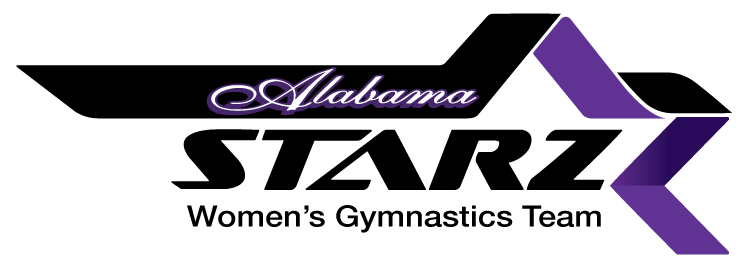 Alabama Starz Womens Gymnastics Team Logo
